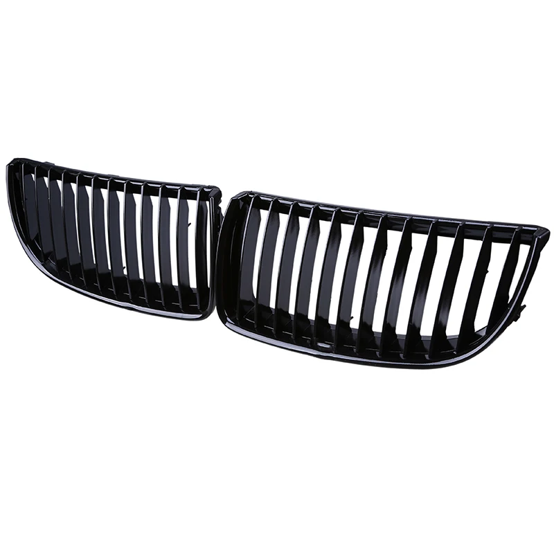 Автомобильные гоночные решетки POSSBAY глянцевые черные с 2 шт. верхних капота ВЕКО