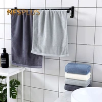 100 cotton towel set for bathroom 70x140cm bath towel for adult 35x75cm hand face towels travel sport absorbent terry washcloth