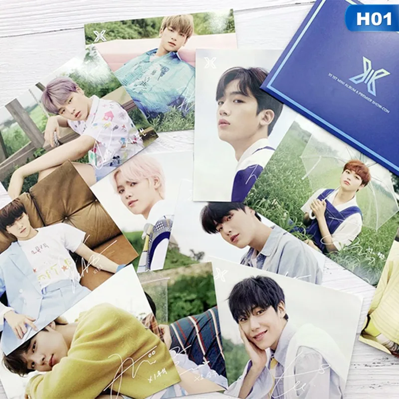 11 шт./компл. KPOP X1 Lomo Card ProduceX 101 X один альбом та же картина самодельная бумага фото карты плакат Фотокарта