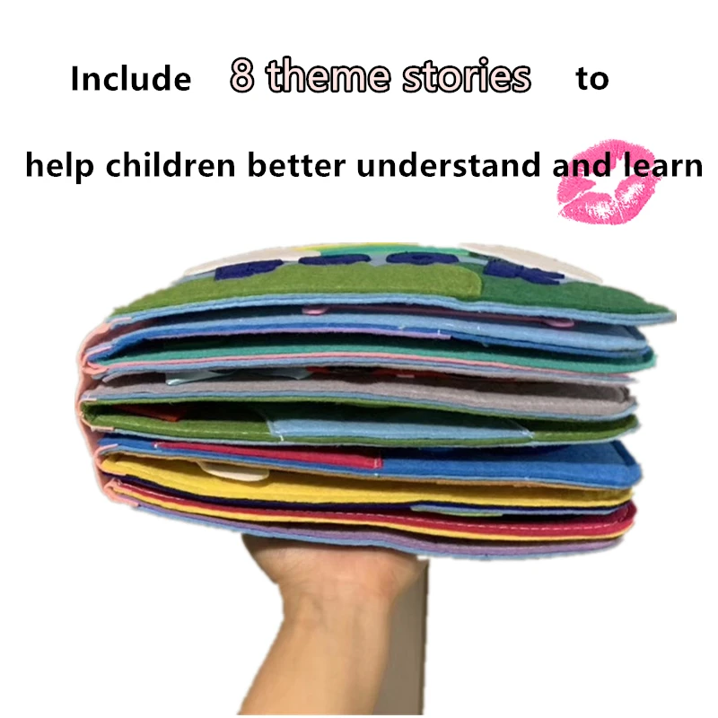 Новинка 2019 тихая тканевая книга сделай сам готовая детская для раннего