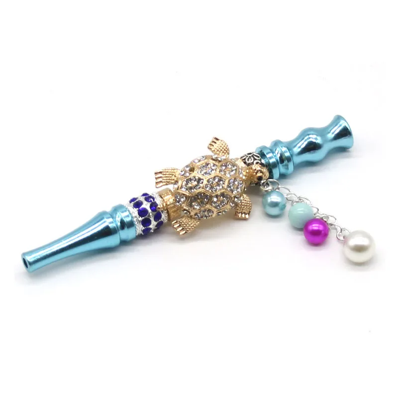 

9pcs/lot mouthpiece metal hookah tips shisha Blunt Holder aluminum alloy Smoking Pipe Filter Wholesale