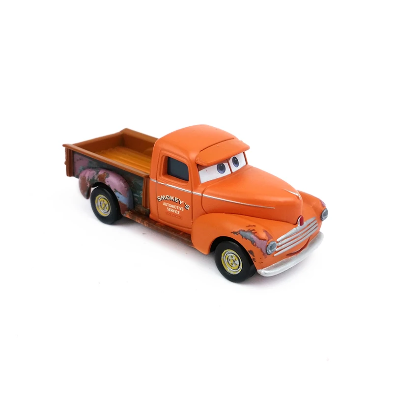 Disney Pixar Cars 3 Smokey пикап 1:55 металл литье под давлением развивающие игрушки модель