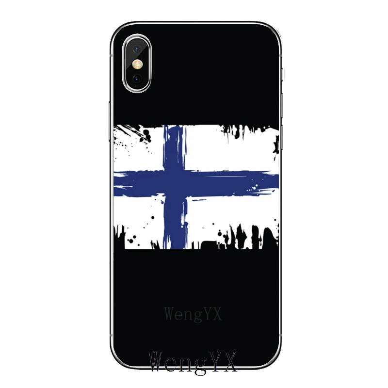 Мягкий силиконовый чехол с финским флагом для Samsung Galaxy J7 J5 Prime pro J3 A7 A5 A3 2018 2017 2016