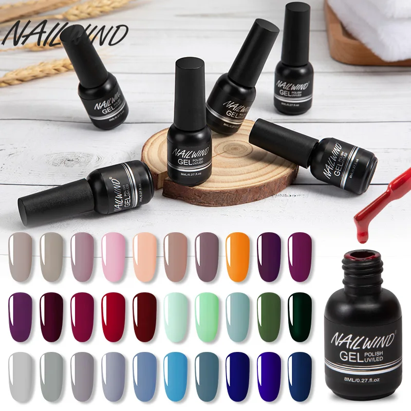 NAILWIND Гибридный лак набор все для маникюра Полупостоянный гель uv Vernis светодиодный