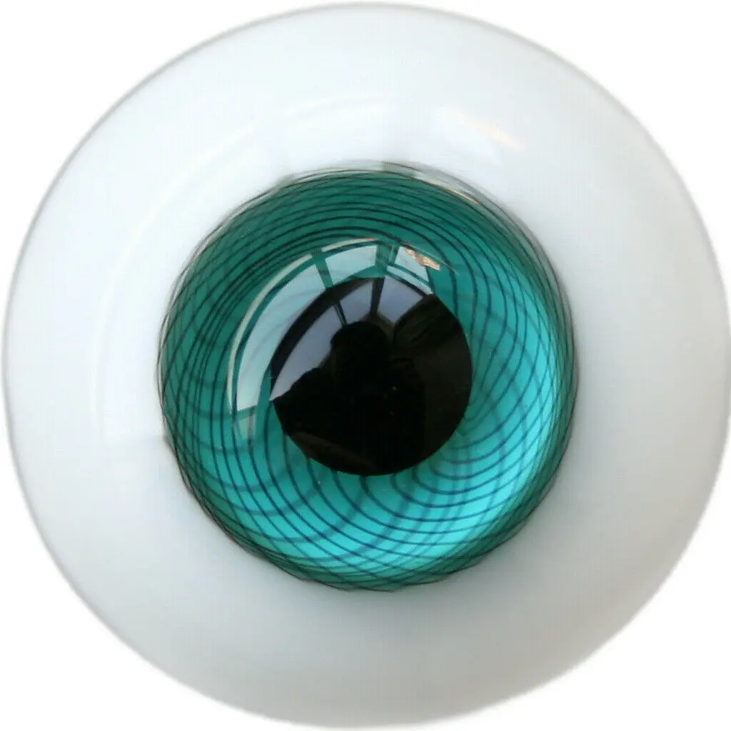 

[wamami] 6mm 8mm 10mm 12mm 14mm 16mm 18mm 20mm 22mm 24mm Aqua Glass Eyes Eyeball BJD Doll Dollfie Reborn Making Crafts