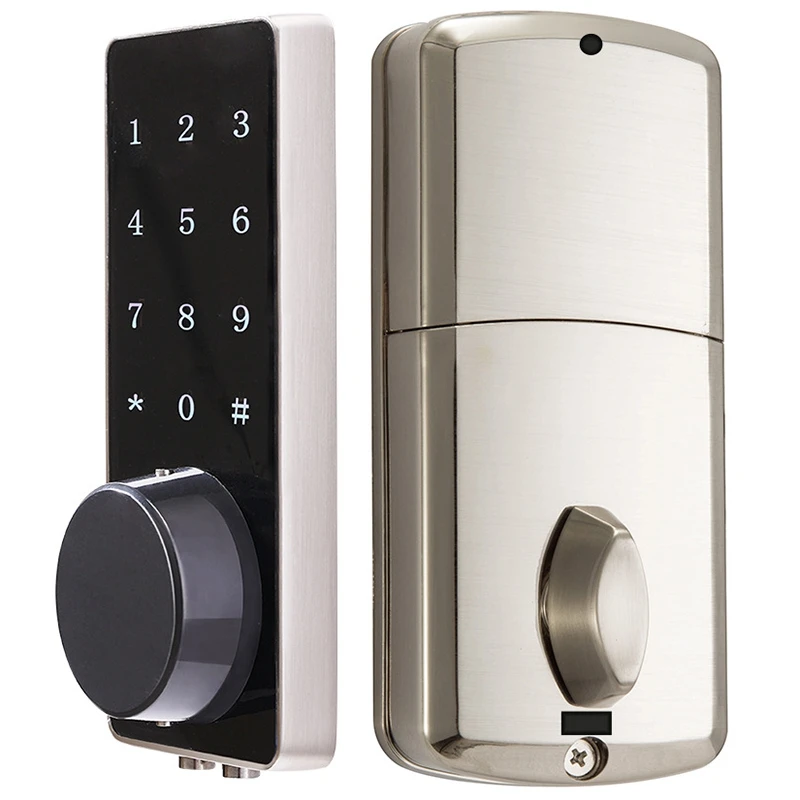 

Bluetooth Deadbolt Lock Digital Electronic Keyless Entry APP Wifi Remote Control Keyboard Smart Press Screen Door Lock