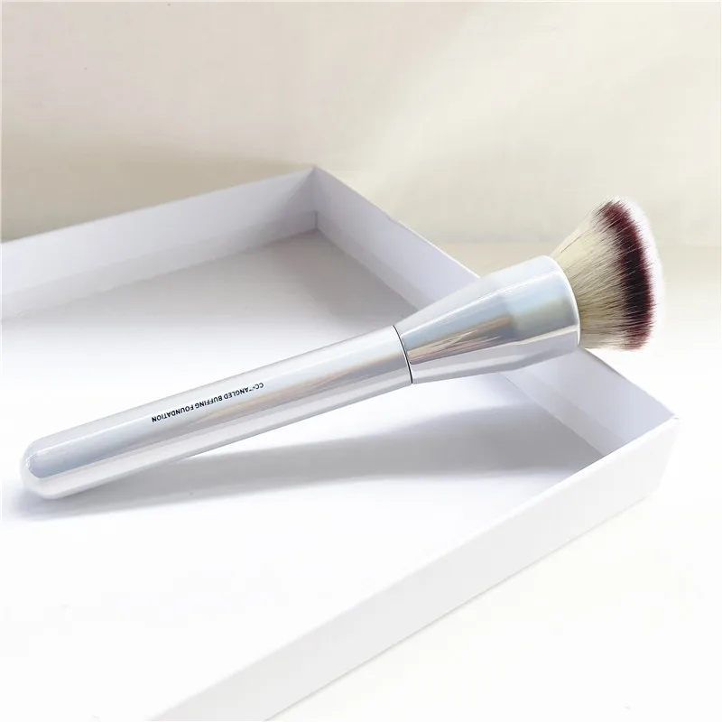 Угловая Кисть для полировки основы CC + пудры румян буферная кисть косметическая