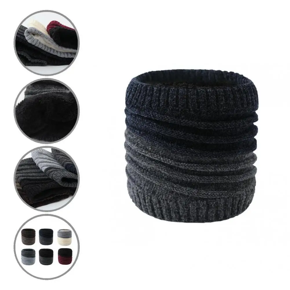 

Шарф-кольцо ветрозащитный Портативный эластичный сохраняющий тепло зимний шарф-кольцо шейный шарф для пеших прогулок