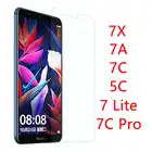 Защитное стекло для Huawei Honor 7X, 7C, 7A, 7 S, 5C, 7 Lite Pro, Y5, Y6, Y7 Prime, закаленное стекло 5, 7 X, C, A S, X7, C7, A7, S7, 7 Lite