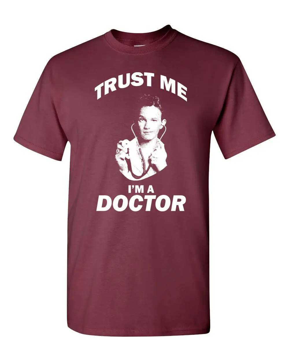 Doogie Howser M D Trust Me Im Доктор Нил Патрик Харрис Мужская футболка 1118|Мужские футболки| |