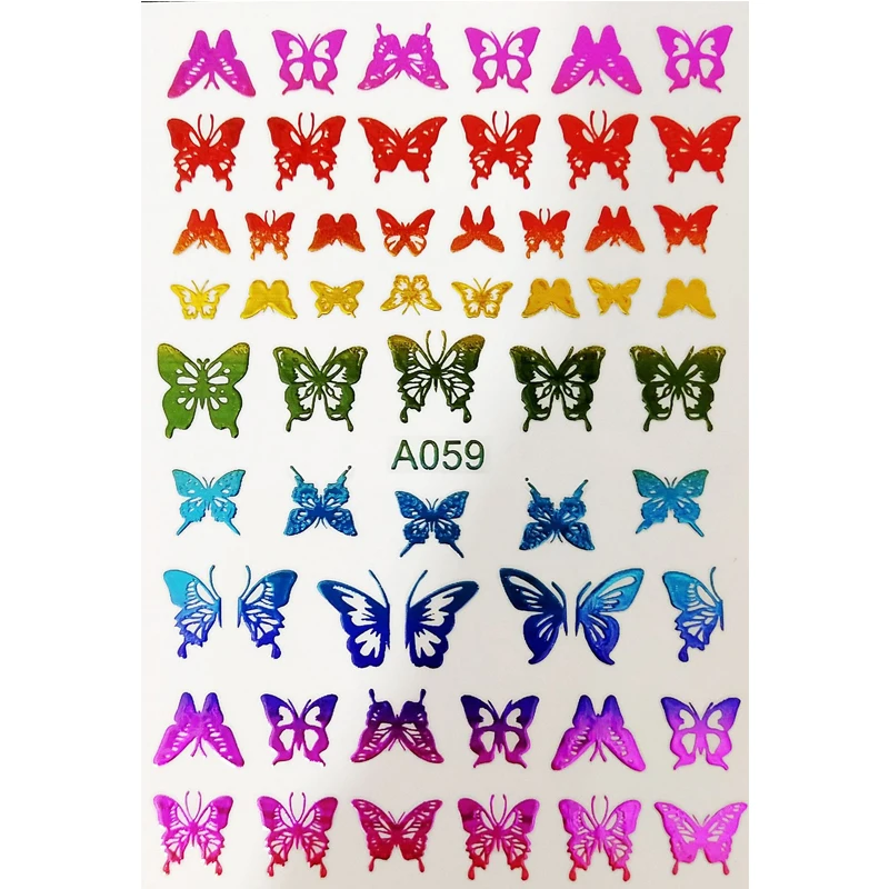 

1 шт. 3D бабочка Гель-лак наклейки для ногтей наклейки слайдеры бумажные украшения для ногтей Аксессуары для маникюра татуировки сделай сам