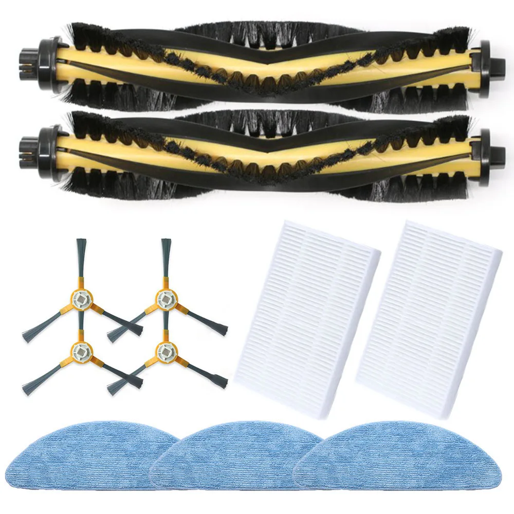 

11 шт./компл. детали для пылесоса, роликовая щетка, долговечная Чистящая способность