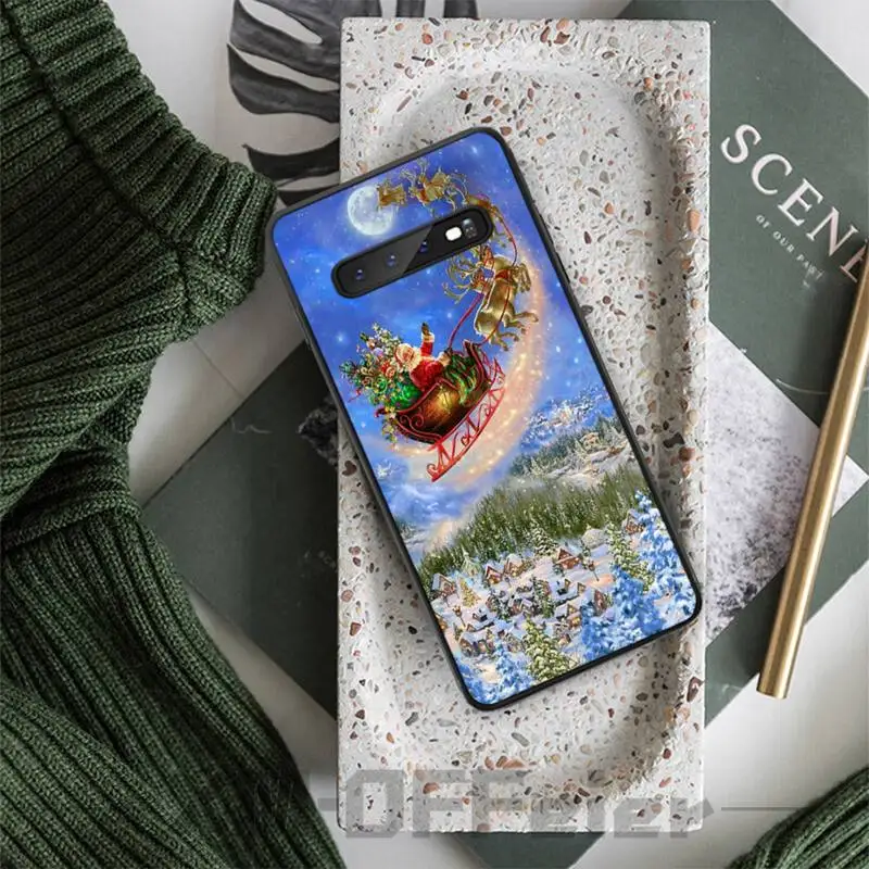 

Christmas Eve Phone Case Case Coque Samsung Galaxy S7 S8 S9 S10e S20 PLUS Note 10 Pro PLUS LITE NOTE 20 UITRA