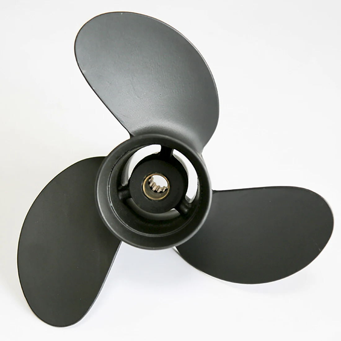 8-9.8HP Aluminum Outboard Propeller 8.5x7.5 for Tohatsu Engines 12 Tooth Spline RH 3B2B64515-1 | Marine