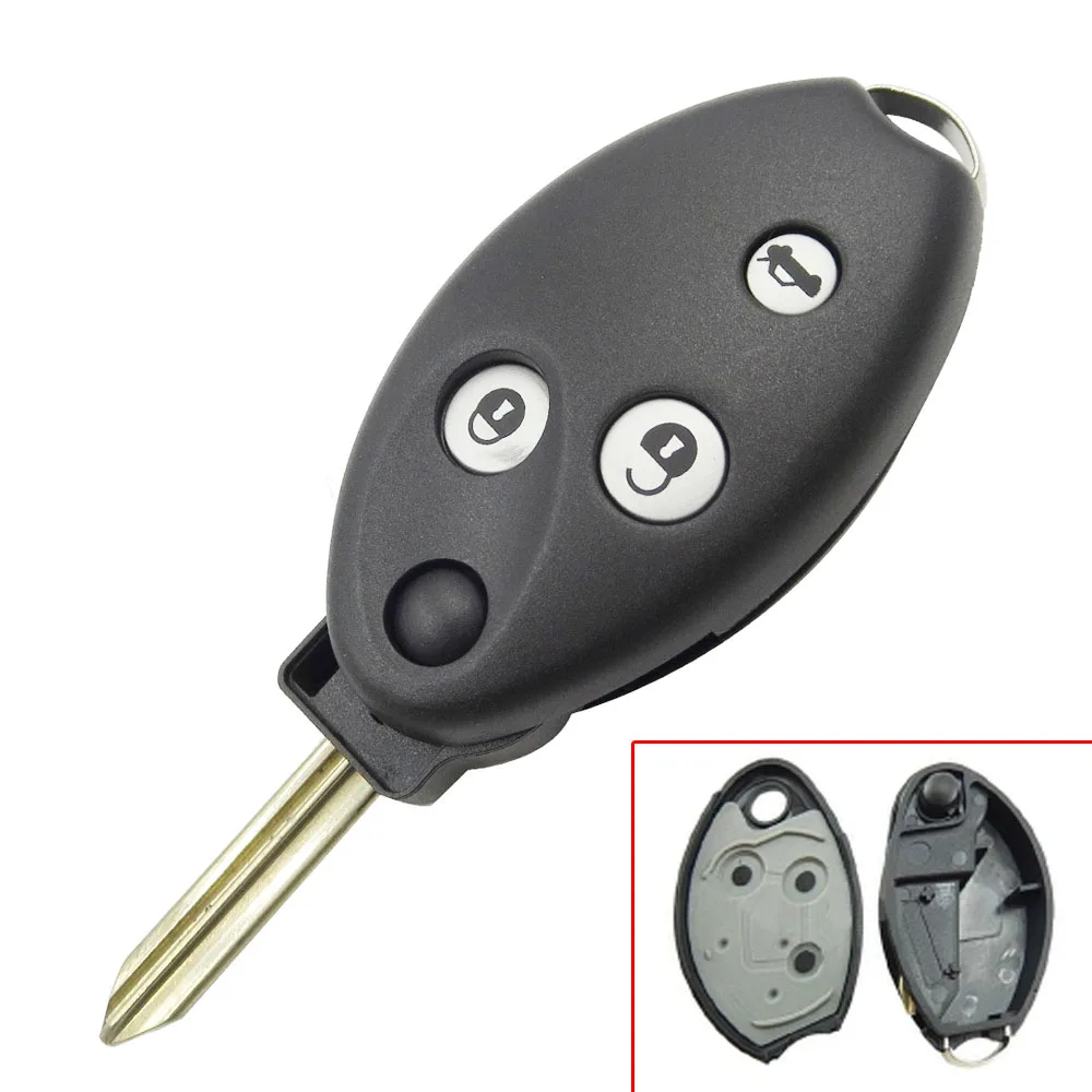 XNRKEY EW Style for Citroen C4 C5 2006 Saxo 2002 Flip Remote Key Shell 3 Button Car Case Replacement Fob Uncut Blade | Автомобили и
