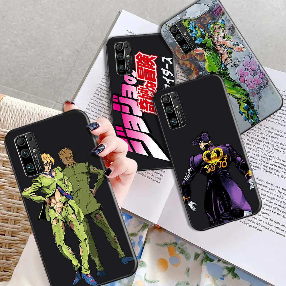 

JoJo's Bizarre Adventure Phone Case For Huawei Honor V10 10i 10 Lite Funda Carcasa Back Cover Soft Japan Anime Jonathan Joestar