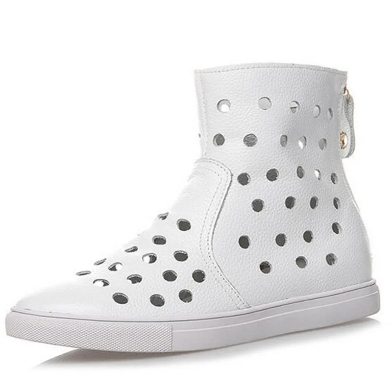 

Женские босоножки с перфорацией, босоножки из воловьей кожи на плоской подошве, удобная обувь, лето 2021