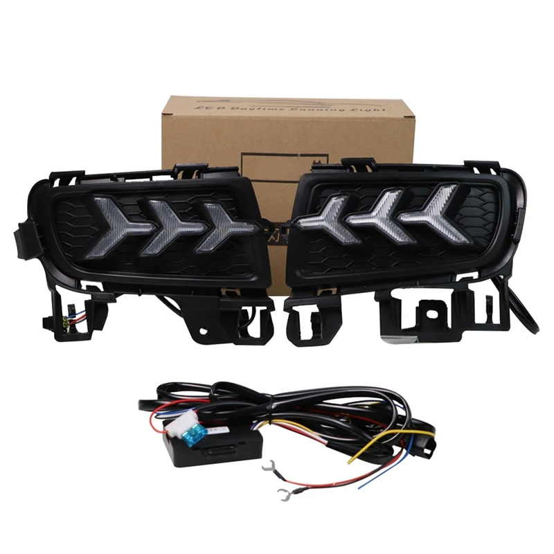 

2Pcs for 2004-2010 Mazda 6 with White Yellow Blue Three-Color Fog Lights