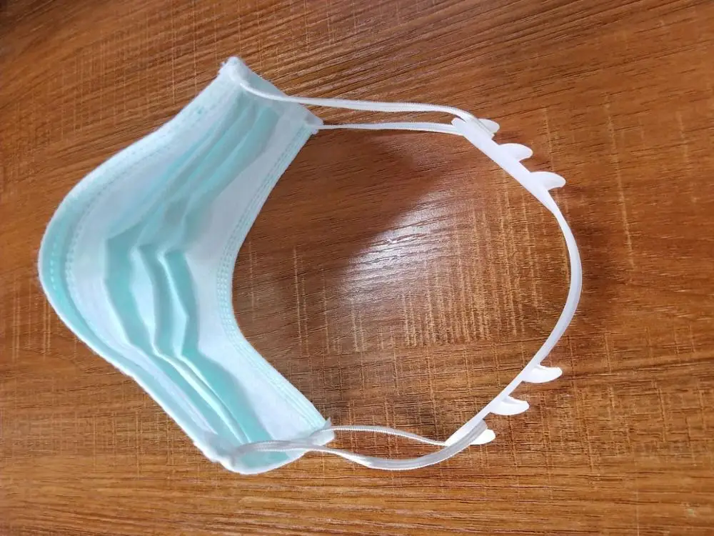 Ремешок для маски 3 цвета регулируемый предотвращает боль в ушах застежка защита