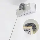 Удлиняемый Пыльник С телескопическим стержнем из нержавеющей стали, микрофибра для очистки паутинных автомобилей, домашний очиститель