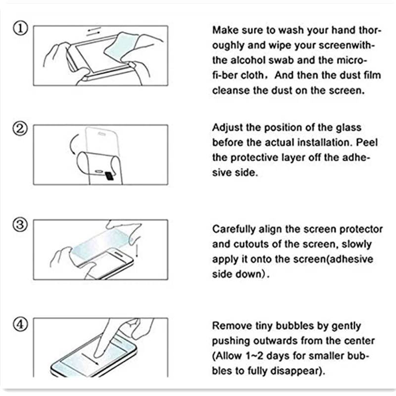 Pel&iacute;cula protectora de vidrio templado para Huawei P30, Protector de pantalla de cobertura completa, Ultra delgada, dureza 9H, HD-5