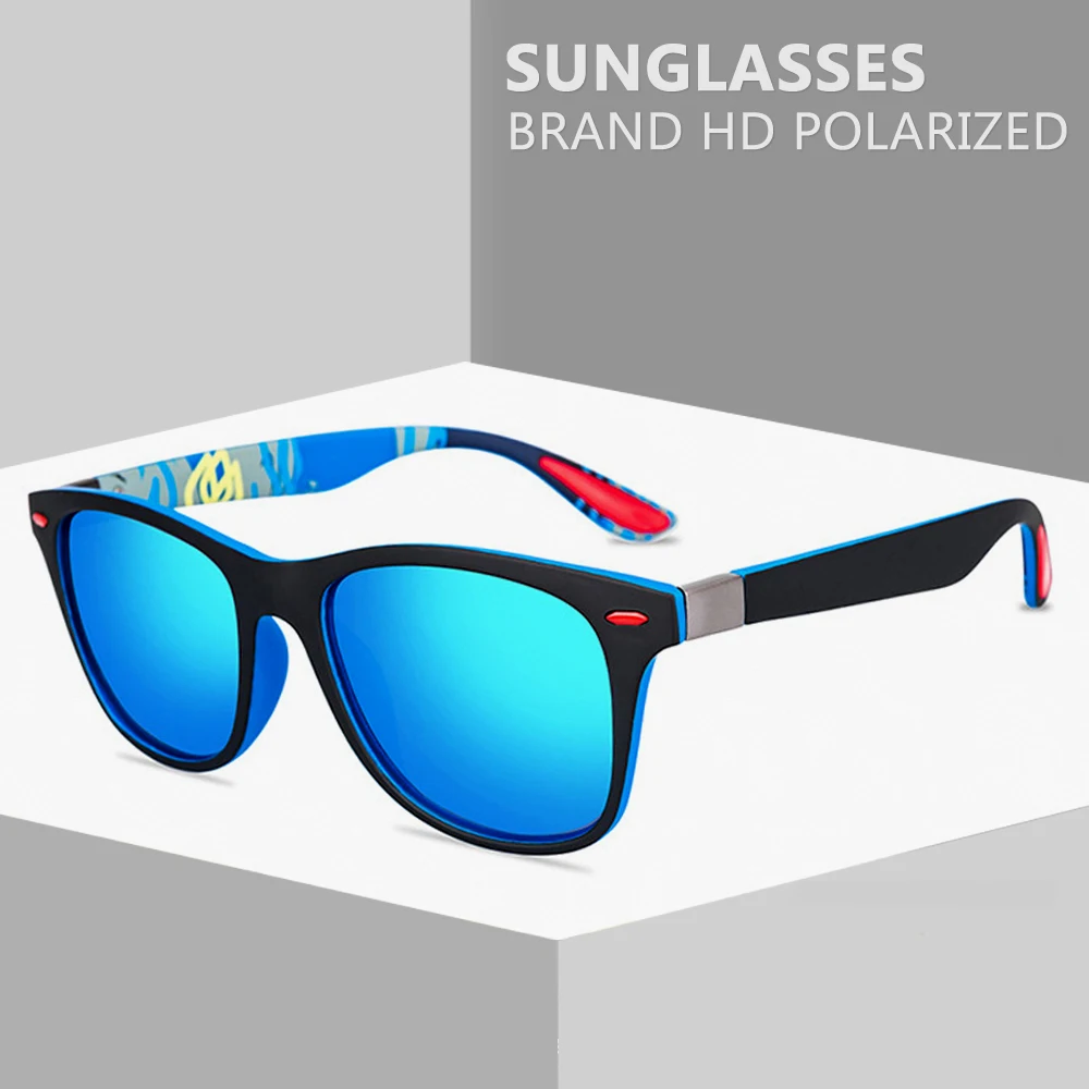 Поляризованные Квадратные Солнцезащитные очки для женщин поляризованные