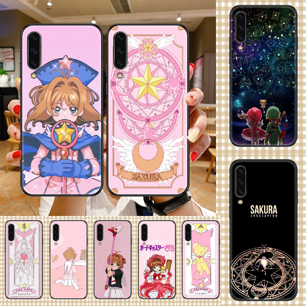 Чехол для телефона с рисунком аниме Clow Samsung Galaxy A 3 5 7 8 10 20 21 30 40 50 51 70 71 E S 2016 2018 4G