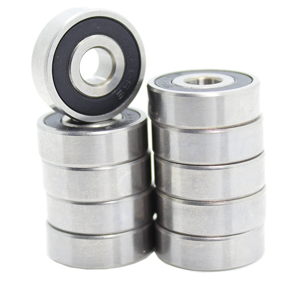

Bearing S626-2RS 6X19X6 mm ( 10 PC ) Metal Sealed 440C Stainless Steel Rings Balls Bearings S626 S626RS 626RS