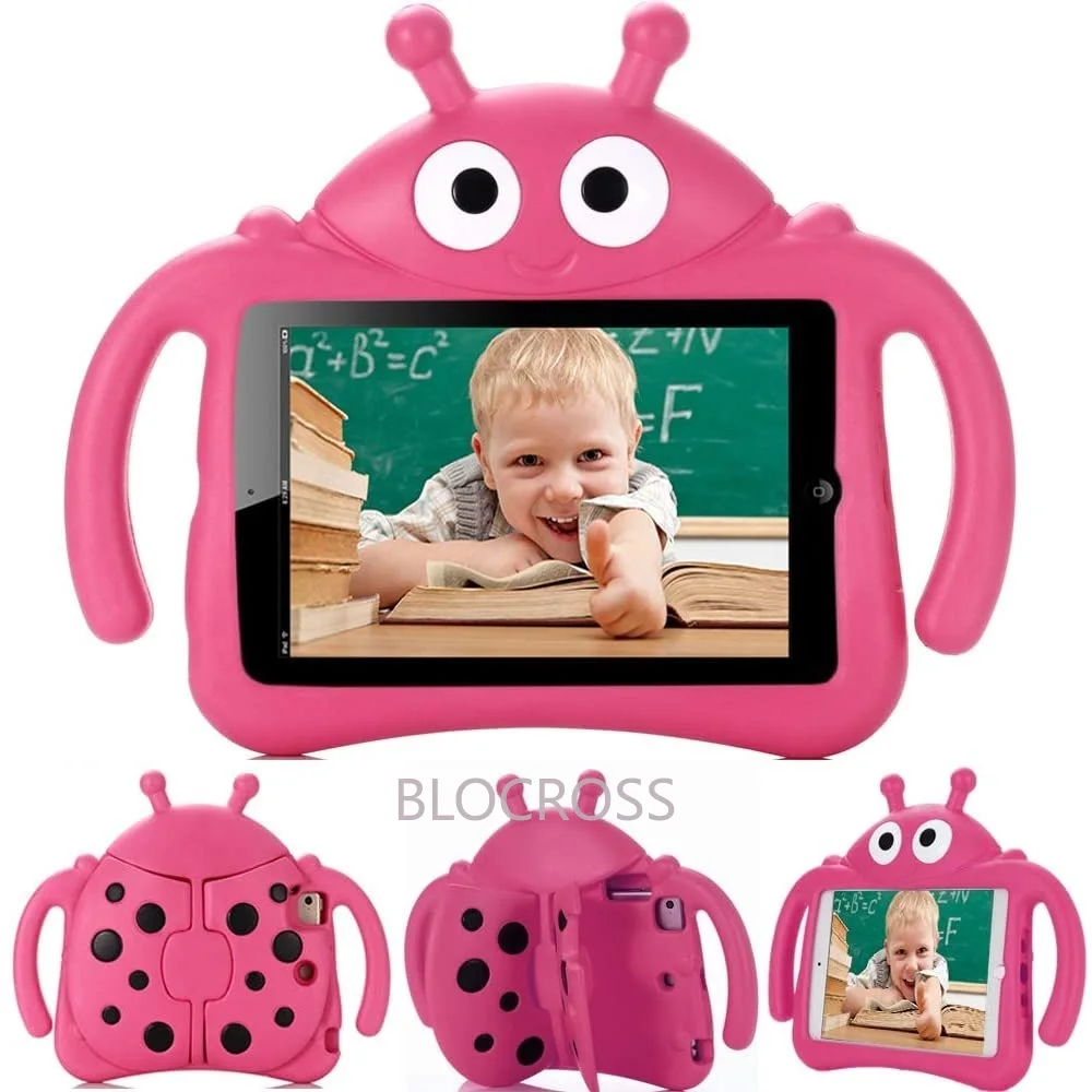 

Cute Cartoon for Samsung SM T280 T285 Nontoxic Beetle Kids EVA Stand Coque for Tab 3 7.0 P3200 case for Tab 4 7.0 T235 T230 T231