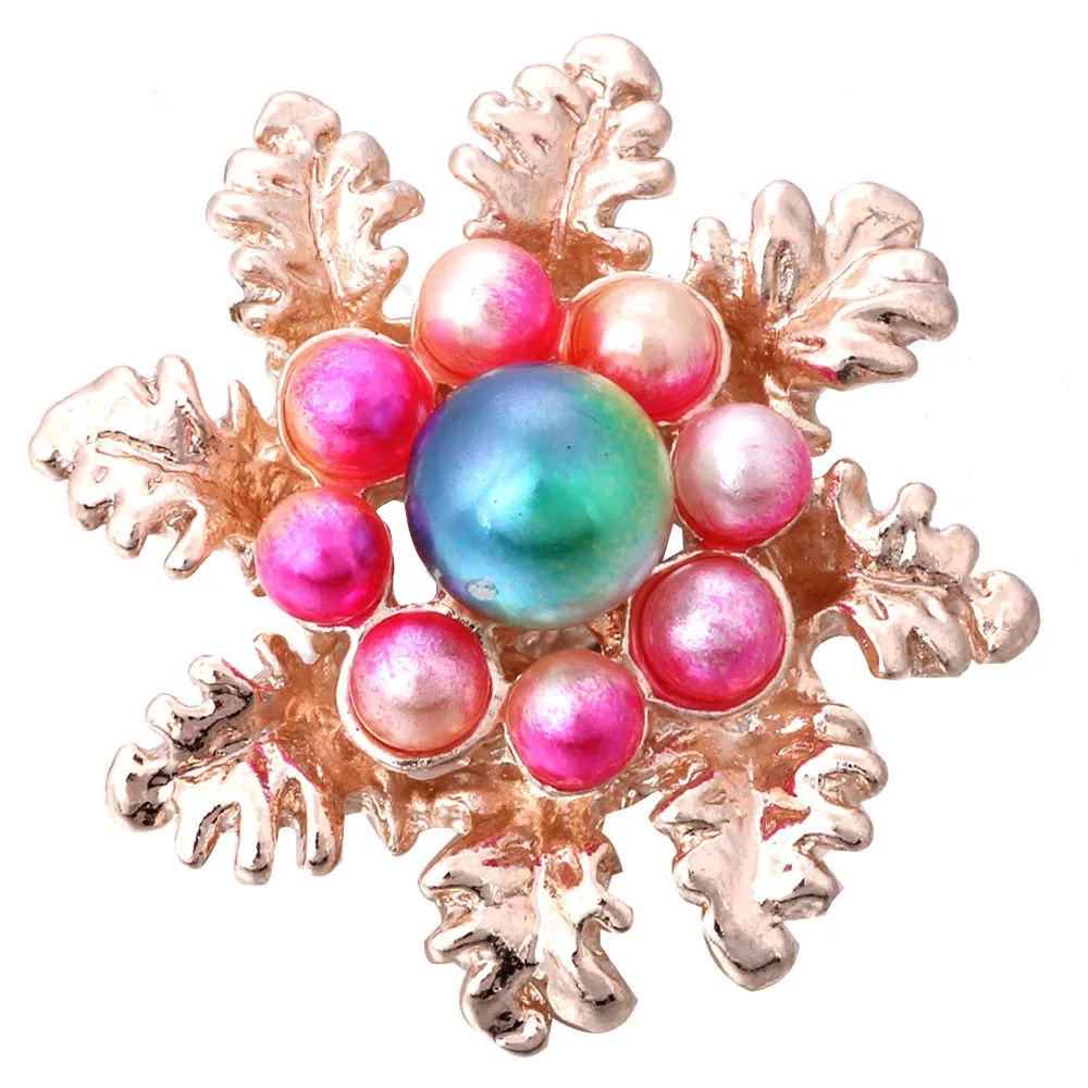 5 шт./лот новые ювелирные изделия со стразами розово-красные защелки 20 мм 18