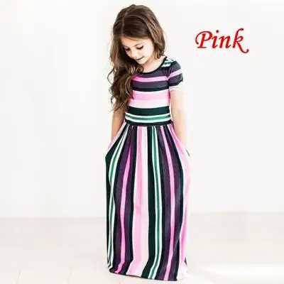 Waiwaibear Summer Baby Dresses For Girls Kids Long Costumes Beach Dress Party Clothes Princess JMPi80 | Детская одежда и обувь