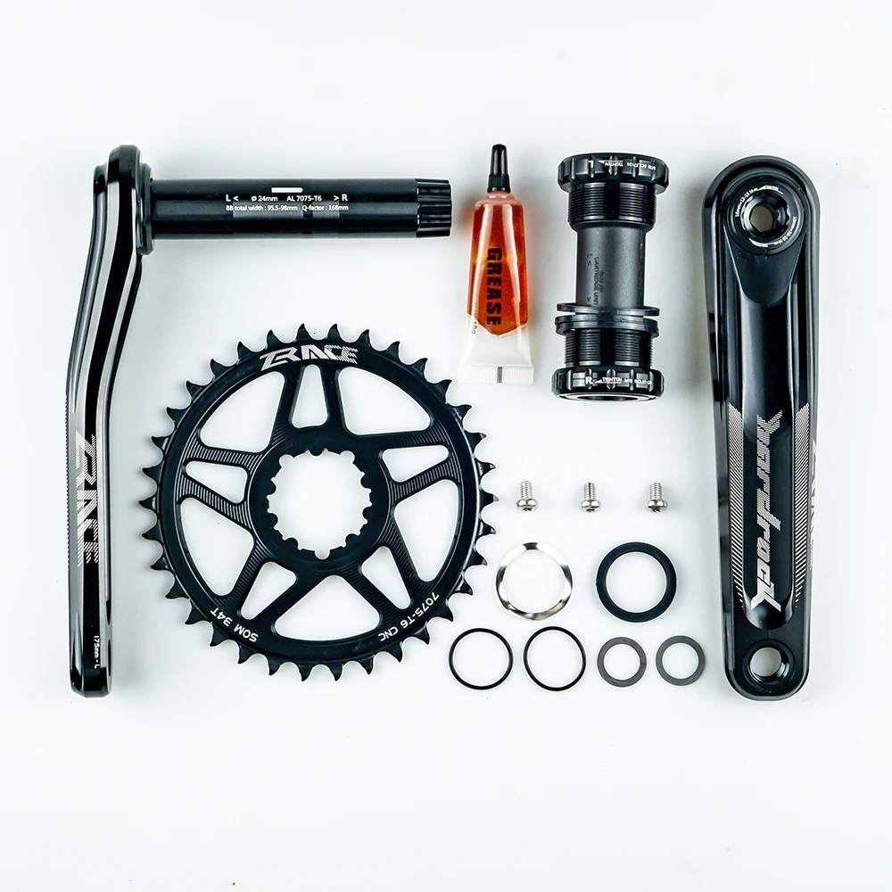 Набор цепей ZRACE HARDROCK 1x10 11 зубчатый набор с 12 скоростями для MTB XC / TR DH FR 170 175 мм 32T/34T/36T