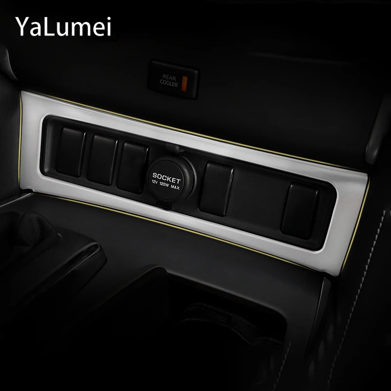 АБС-пластик хромированный Стайлинг панель управления кондиционером