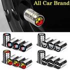 Колпачки для клапанов автомобильных колес, 4 шт.