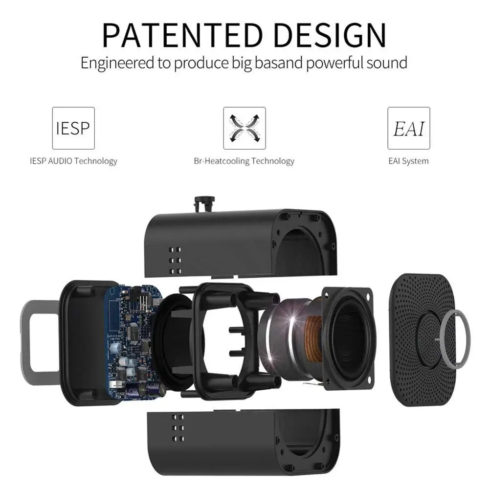 CAV портативный мини динамик Bluetooth для телефона открытый беспроводной с коробкой| |