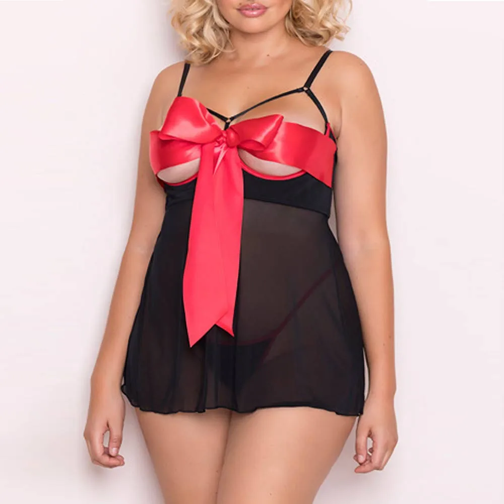 Сексуальный милый бюстгальтер для девочек нижнее белье с бантами размера плюс