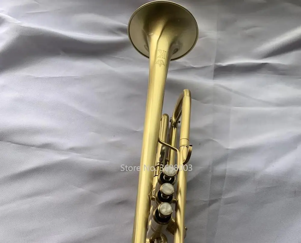 Keiworlks Gold Plated Bb Trumpet advanced B flat MINT CONDITION with Case Free Shipping | Спорт и развлечения