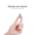Мини металлическая цепочка для ключей Тип-C адаптер Наборы Micro USB-Type C Тип Закрытая акционерная Компания C  USB к Тип-C преобразователь OTG кабель для зарядки и синхронизации данных адаптер для телефона