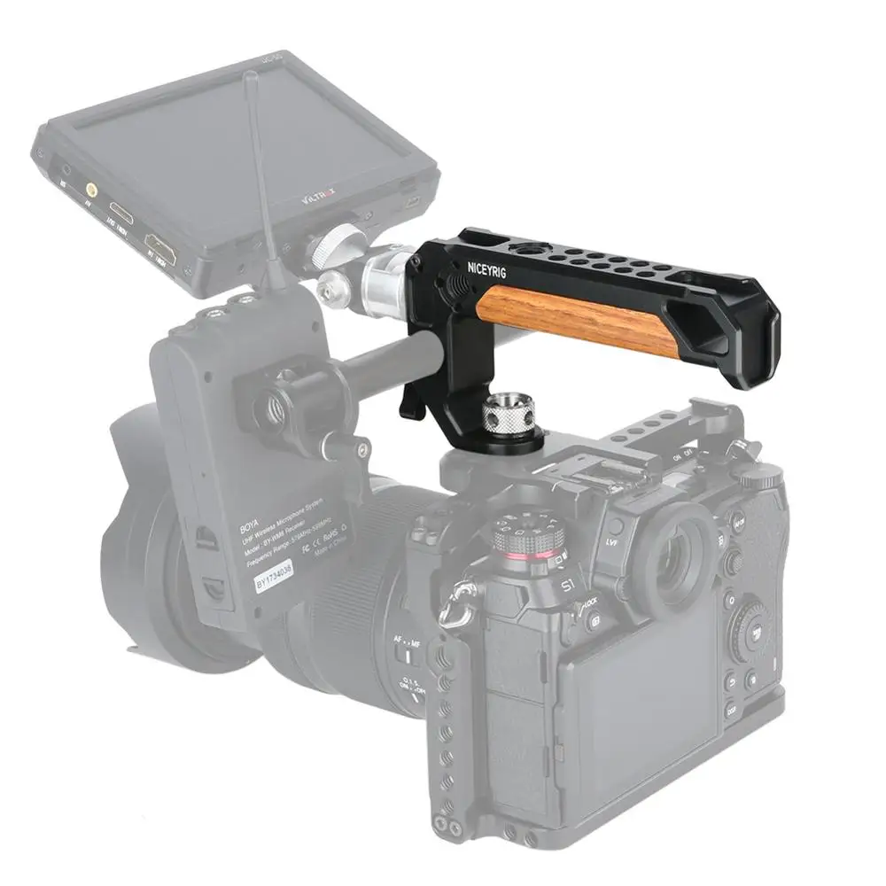 Niceyrig DSLR камера верхняя ручка захват Боковая Arri фиксатор 15 мм стержень зажим ARRI
