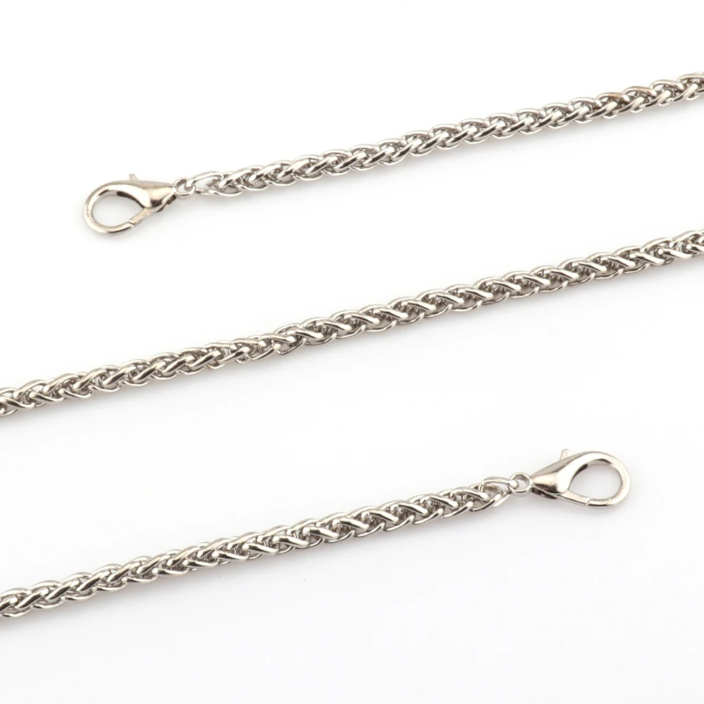 Gold/Silver/Gun black 5mm thin chain Bag chain Hardware handbag accessories Metal alloy bag chain strap Bag accessories