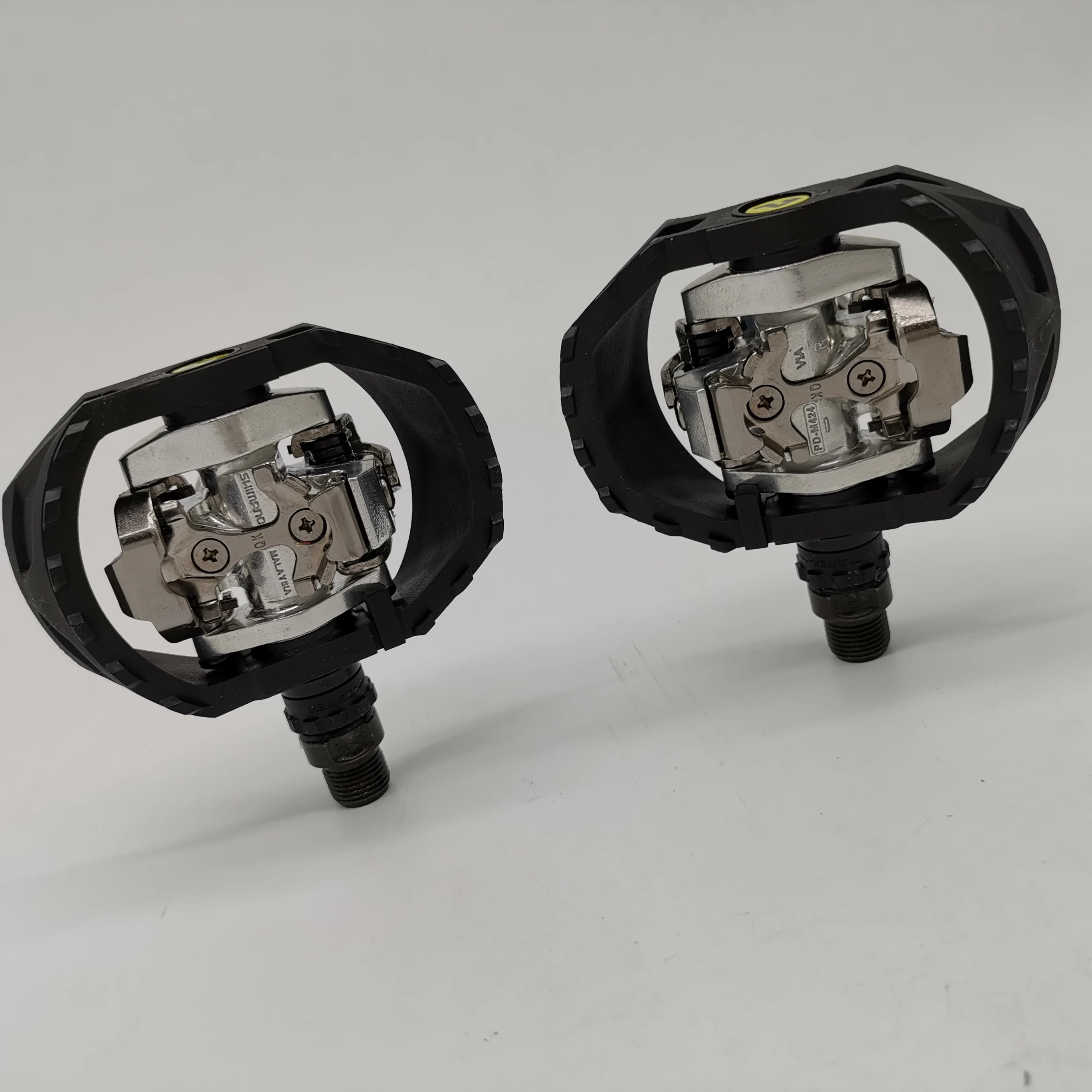 Shimano PD M424 SPD педали MTB велосипед самофиксирующаяся педаль с SM SH51 запчасти для