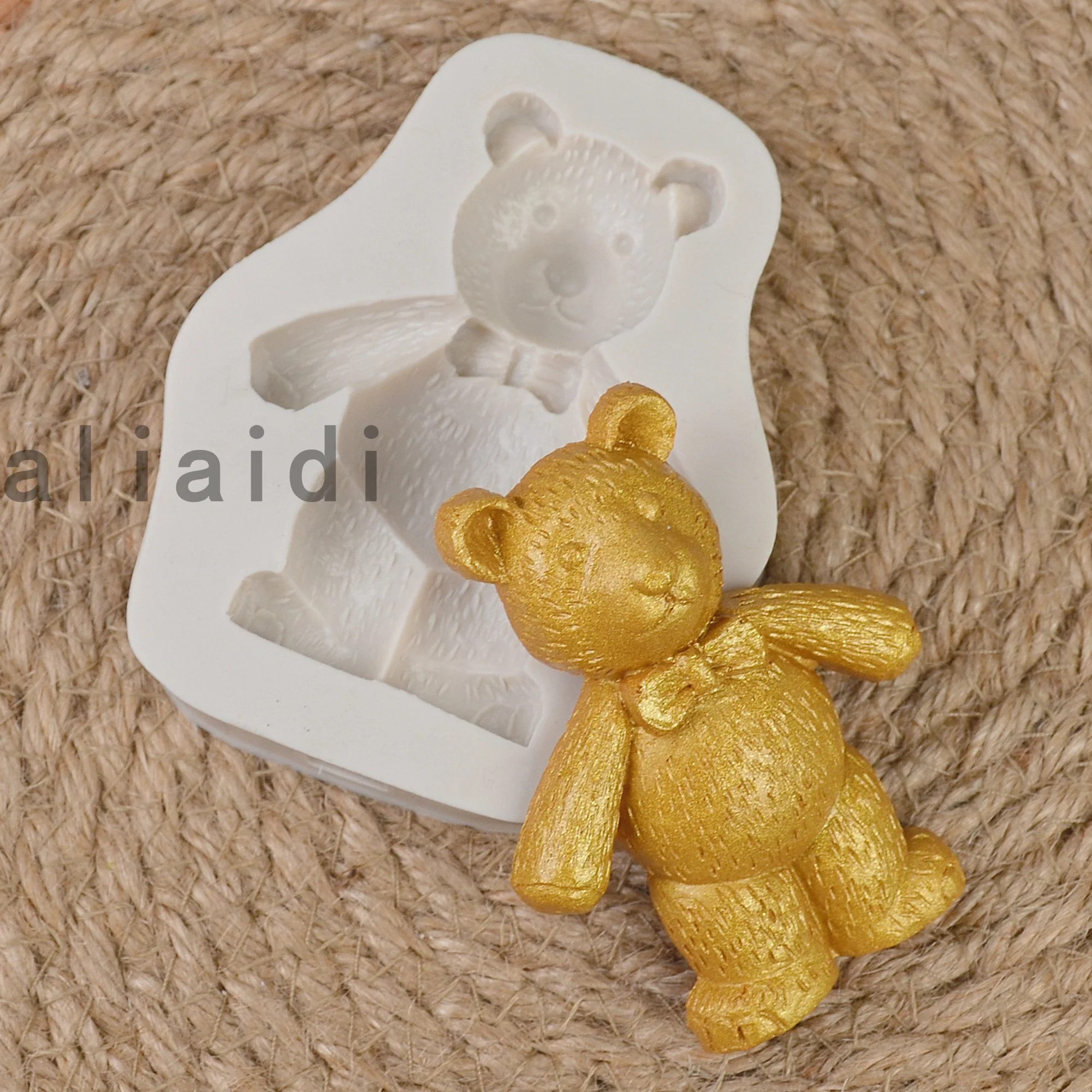 

New 3D Bear Silicone Mold Kitchen Resin Baking Tool DIY Pastry Cake Fondant Moulds Horse Dessert Chocolate Lace Decoration P43