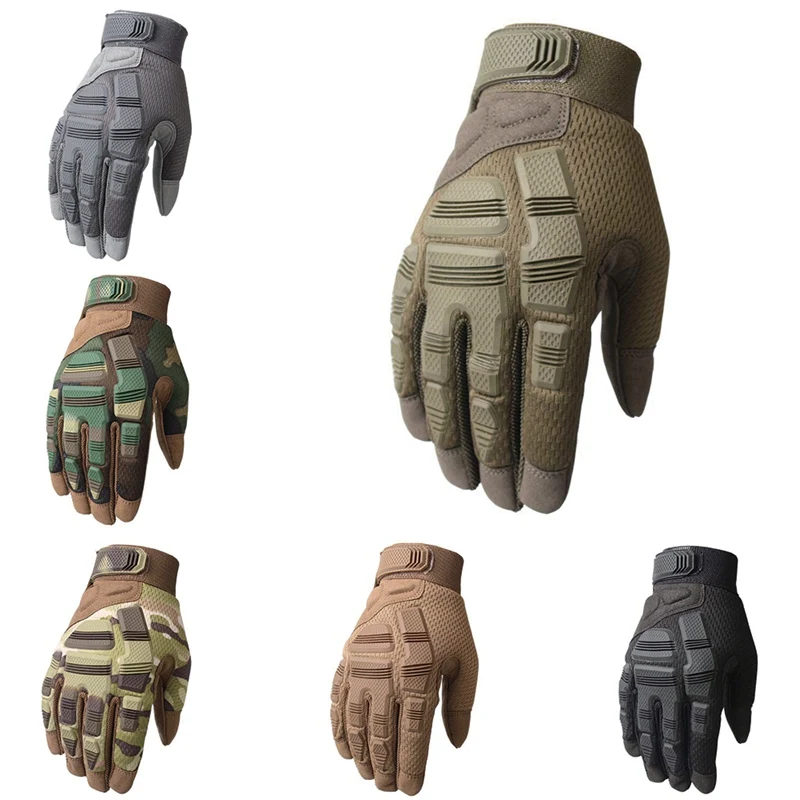 

Men Military Tactical Gloves Full Finger Anti-slip Hunting Army gloves Combat Gloves