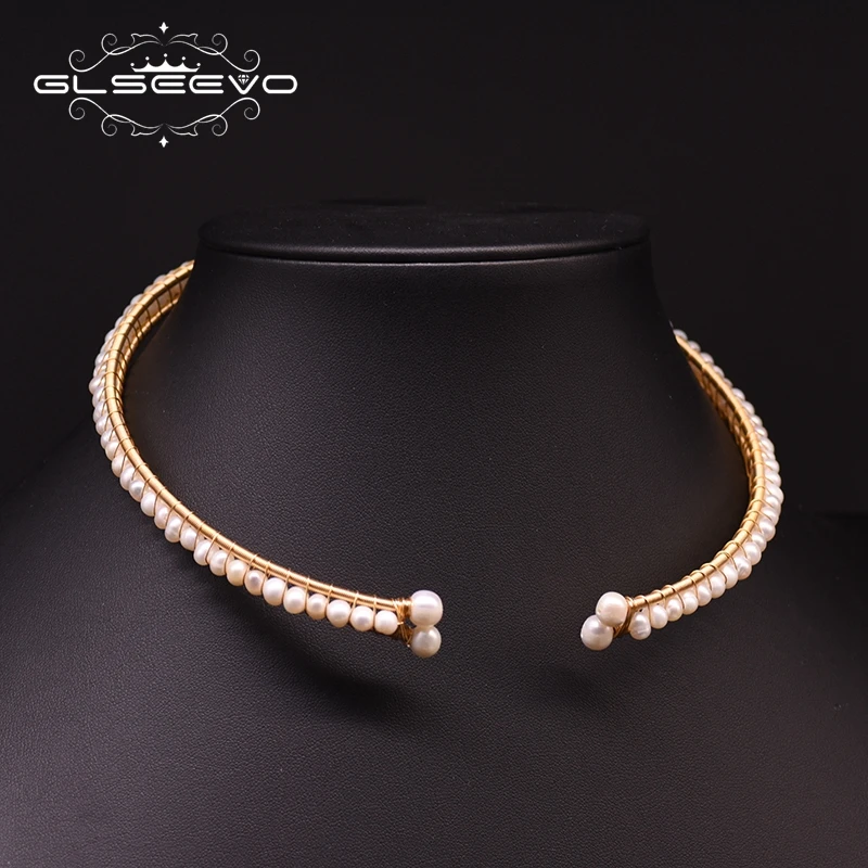 GLSEEVO оригинальный дизайн ручной работы натуральный пресноводный жемчуг