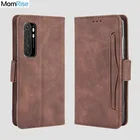 Для Xiaomi MI Note 10 lite бумажник чехол-книжка на магните чехол с откидной крышкой для Примечание 10 легкий держатель карты фото держатель Роскошный кожаный чехол для телефона Fundas