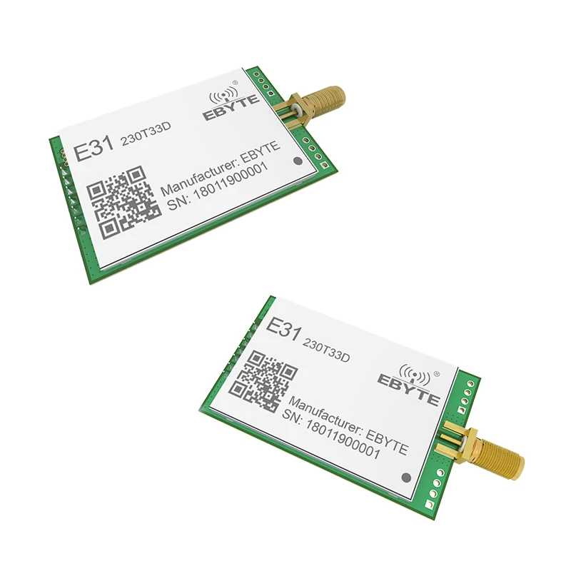 AX5243 беспроводной модуль приемопередатчика 230 МГц 33 дБм 2 Вт UART 8 0 км передатчика
