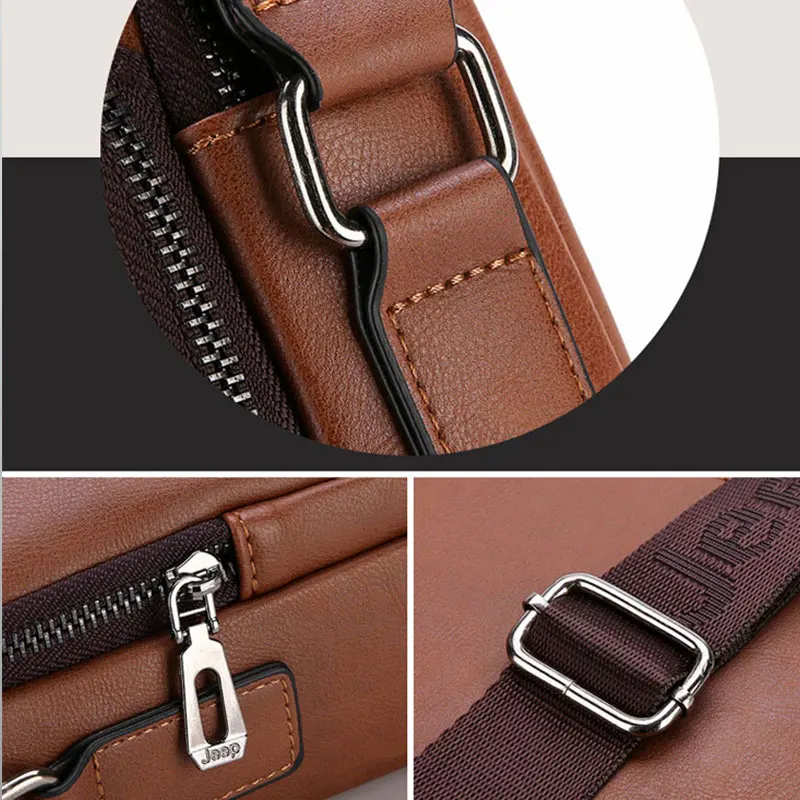 new men crossbody bag multi function shoulder bags men handbags large capacity split leather bag for man messenger bags tote bag free global shipping