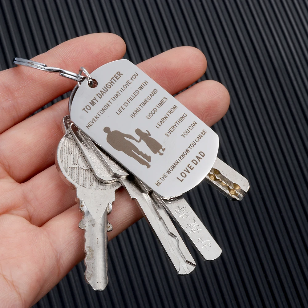 Брелок для ключей семейная надпись Love Son дочь сестра брат мама папа из