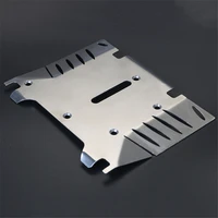 stainless steel guard board chassis plate upgrade parts for kyx axial 110 rbx10 ryft model off road car