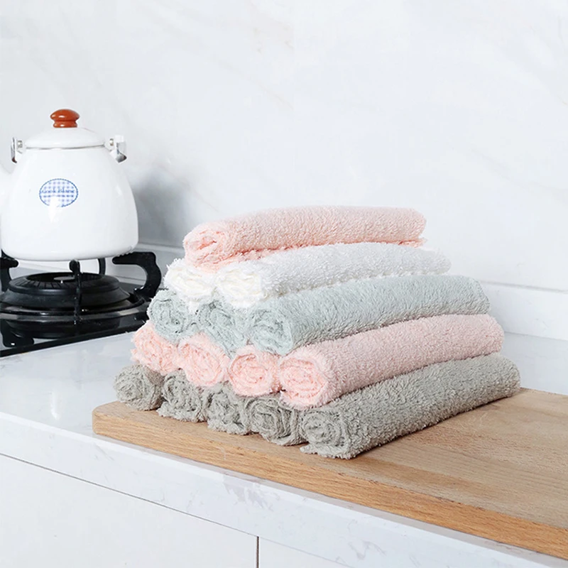 Домашняя одежда для мытья посуды на кухне без ворса антипригарное масло